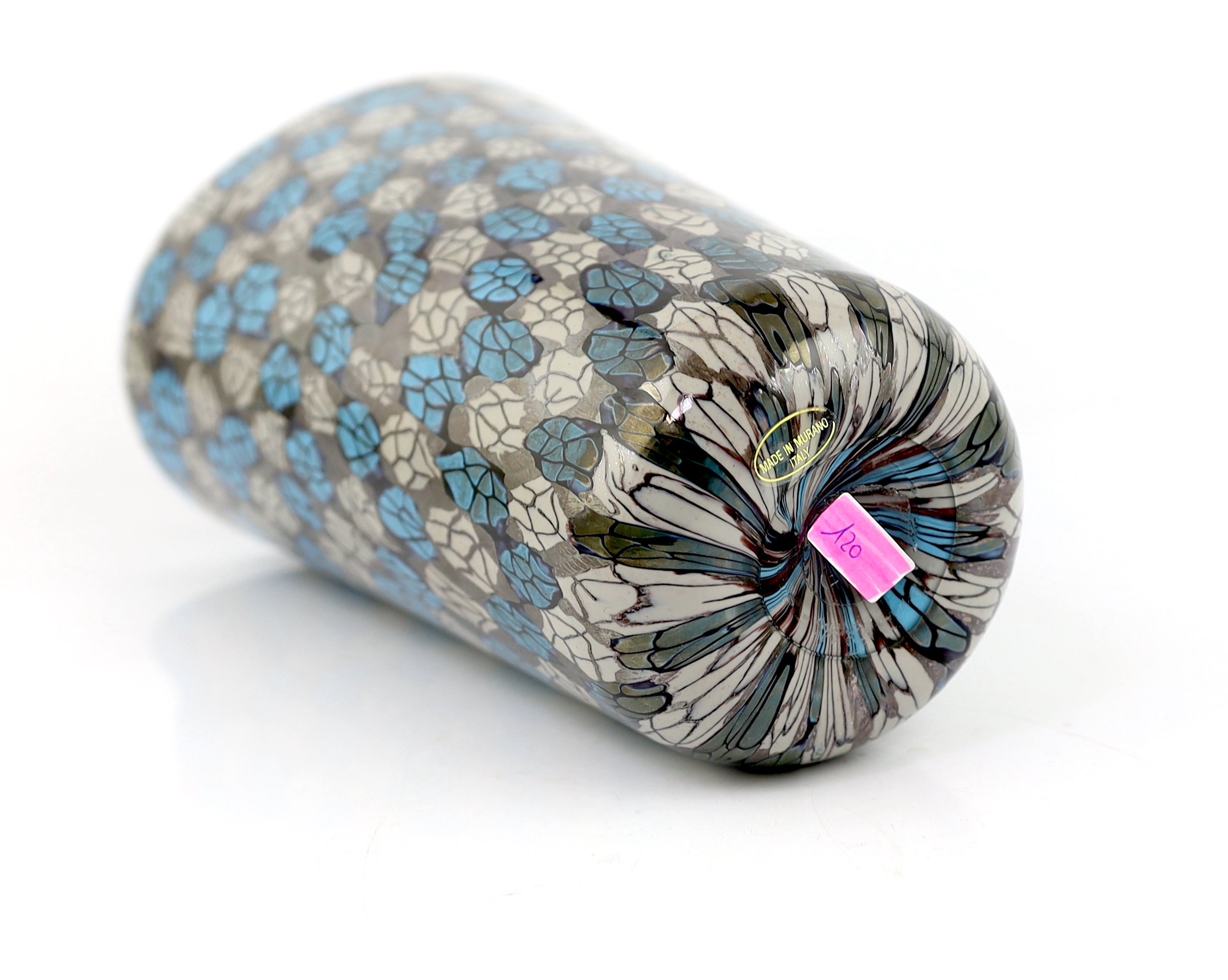 Vittorio Ferro (1932-2012), a Murano glass Murrine vase